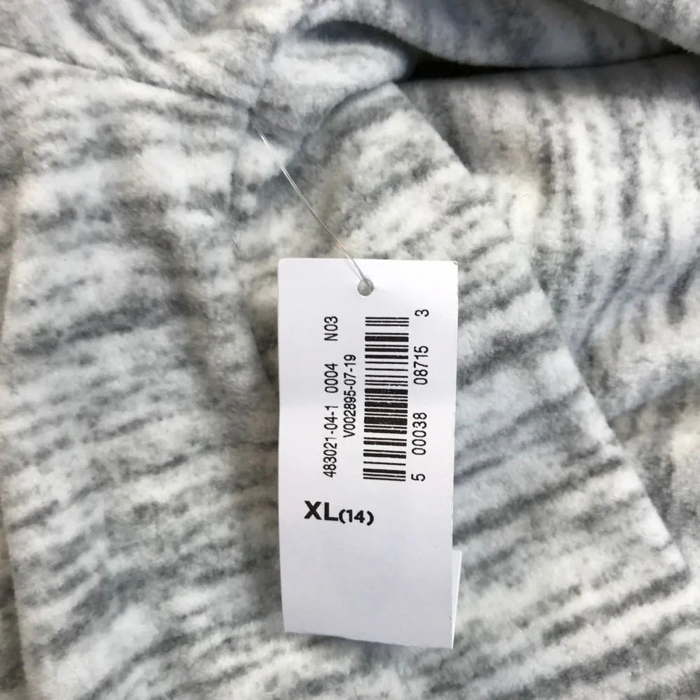 Old Navy Zebra Print‎ Fleece Top